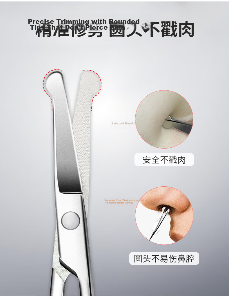 JIANGONG Ear Cleaning Spoon Set - Ear Pick Tool Kit, Stainless Steel Portable 6-Piece Earwax Removal Kit 3