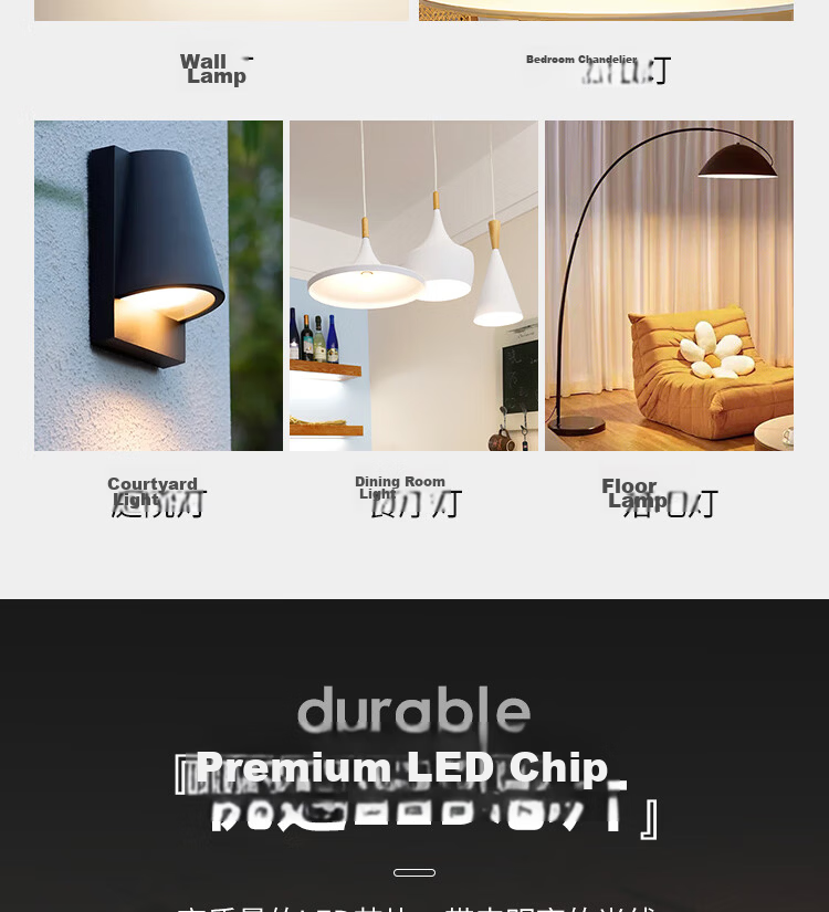 FSL Foshan Lighting LED Bulb Super Bright High CRI Energy-Saving Globe Bulb High Power E27 Screw Base 5.5W Warm White 2700K 3
