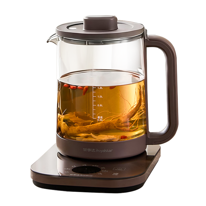 Royalstar Pure Titanium Health Kettle Constant Temperature Electric Water Boiler Office Home Tea Kettle Fully Automatic Insulated Integrated Flower Tea Kettle Latest Model YSH8086(Ti)