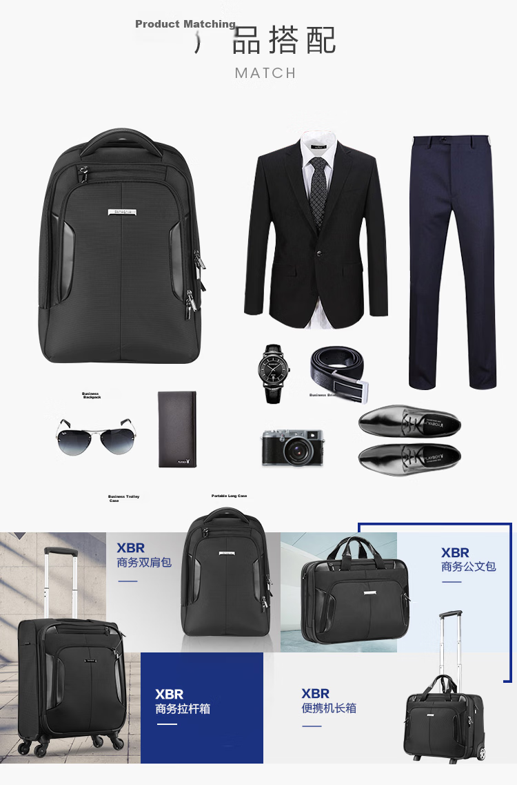 Xinxiuli Laptop Sleeve, Business Briefcase with Handheld Strap, BP0*09009, Black, 15.6 Inches 5