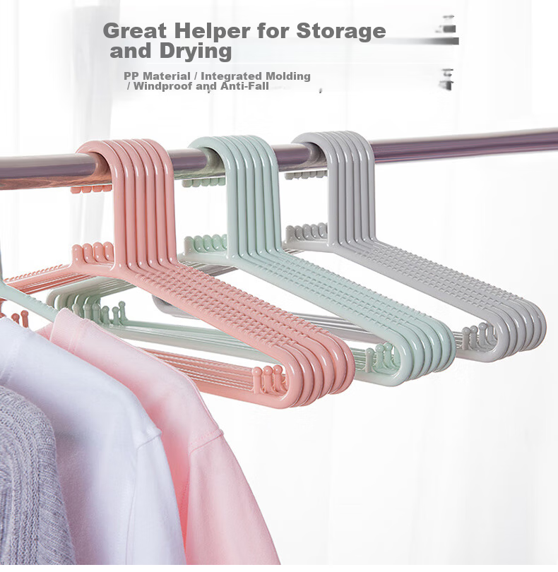 CHAHUA Coat Hanger Clothes Drying Rack Clothes Hanger Set 18 Pieces 1