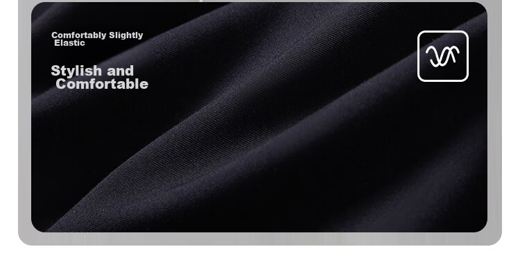 JD Jingzao Men's Summer Thin Cool Quick-Dry Casual Business Straight Ice Silk Pants Black 32 9