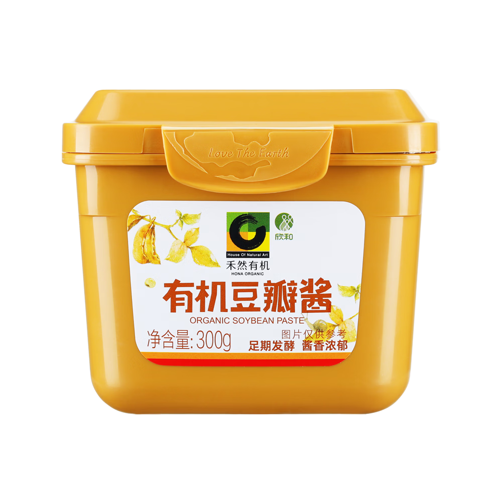 禾然有机豆瓣酱300g【有机 黄豆酱】调味品原酿炒菜焖炖欣和出品