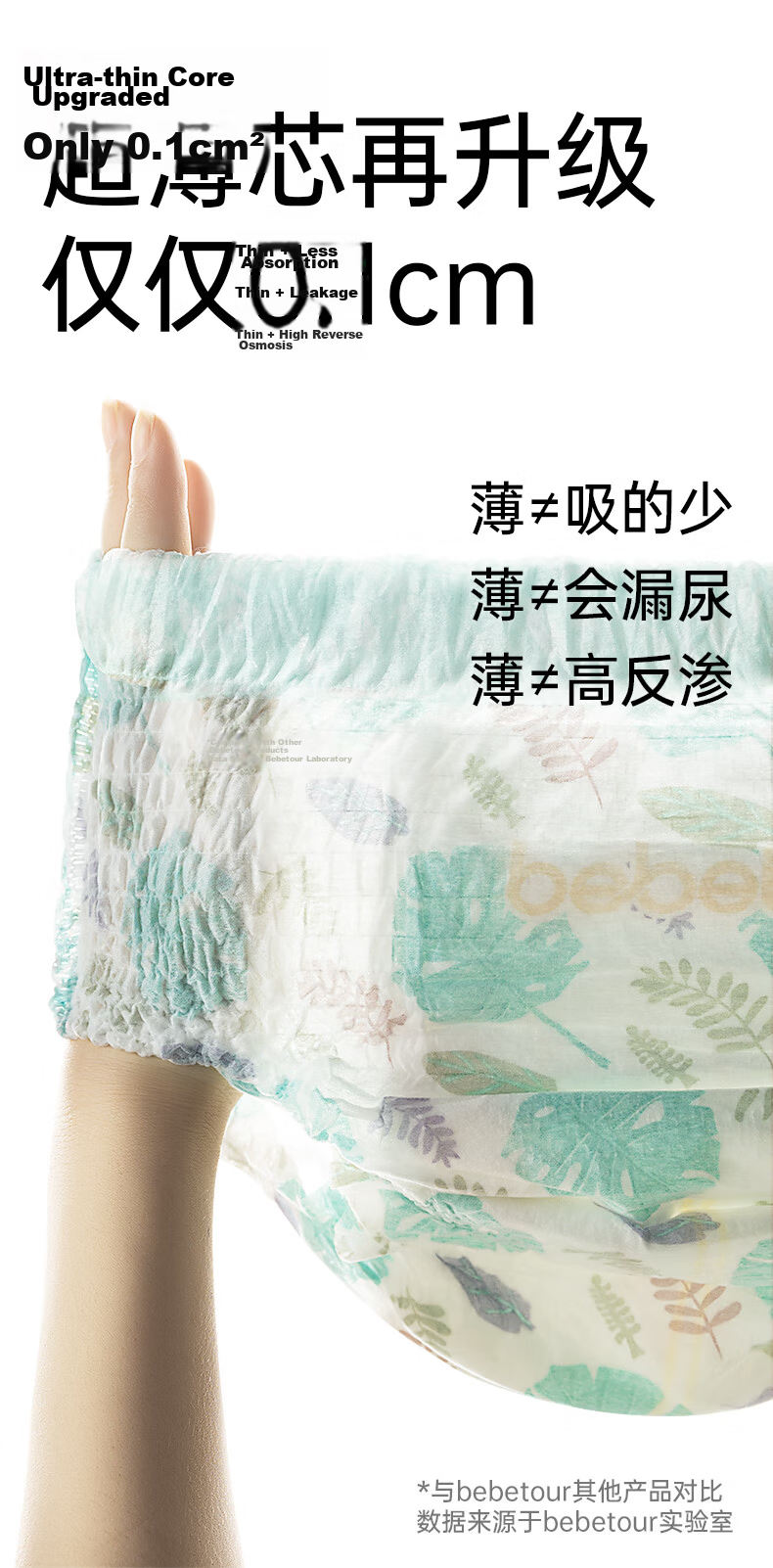 Bebetour Alice Wonderland Series Training Pants XL Size Single Piece Trial Pack (12-15kg) 11