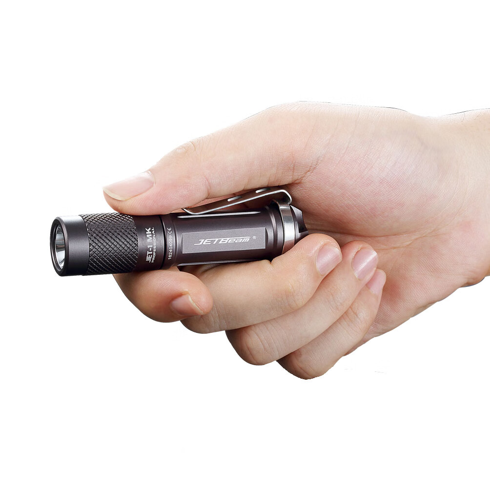JETBeam Jianming I MK High-Intensity Flashlight, Mini Portable Outdoor Emergency Lighting, Cycling Light, Compact Outdoor Camping Lanter