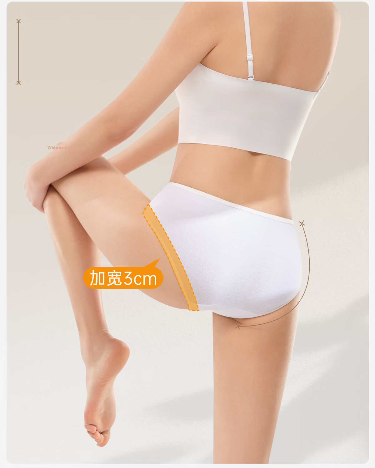 Freego Disposable Cotton Women's Dopamine Postpartum Maternity Menstrual Travel Business Trip Daily Use 10-Pack L 5