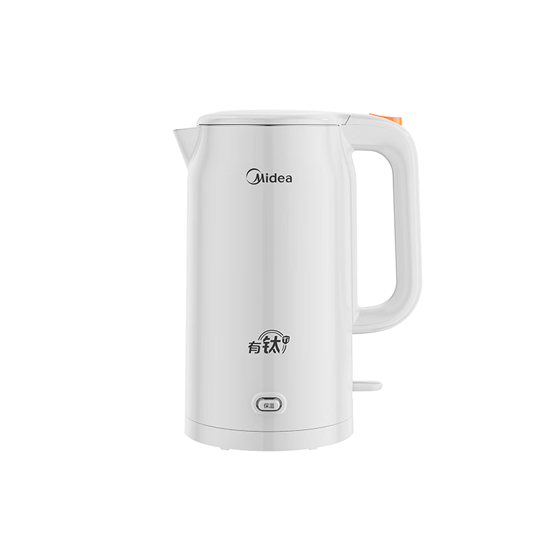 Midea Electric Kettle 2L Titanium Seamless 316 Stainless Steel Inner Pot High Power Fast Boiling Electric Kettle 2026 New Model MK-SHP2003-T