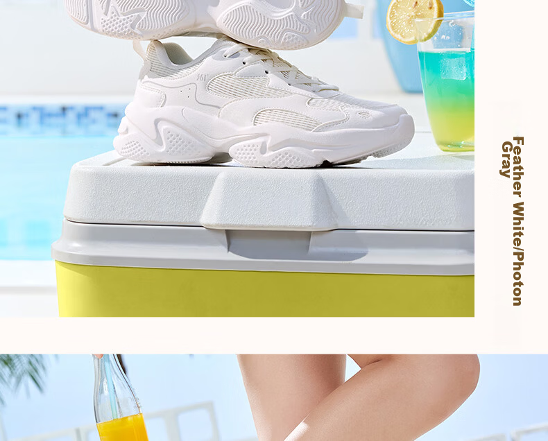361° Cloud Casual Women's Shoes Summer Mesh Breathable Commuting Sports Retro Dad Sneakers 682626708-1 16