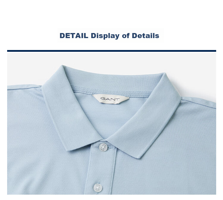 GANT Spring Summer Men's Pure Cotton Casual Polo Shirt with Turn-down Collar Commuting Short Sleeve 300-Dark Green XL 23