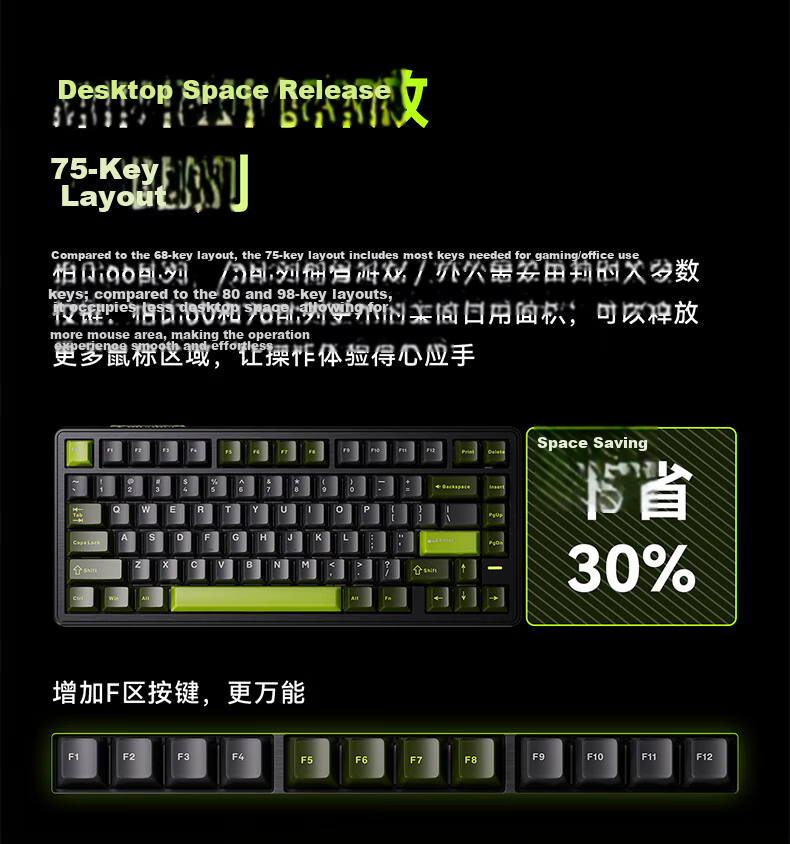 VGN Neon Ultra Gaming Edition Tri-Mode Wireless Magnetic Axis Keyboard RT Esports Custom Mechanical Hot-Swappable Web-Driven Shenqi Switch Tri-Mode Rose Red Mist Transparent 14