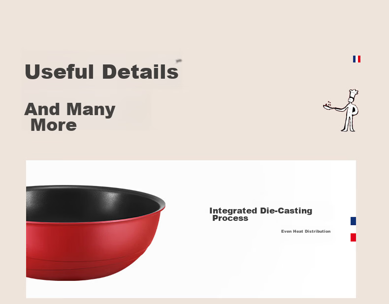 Tefal Detachable Wok 26cm, Frying Pan Convertible to Baking Dish, Cookware Compatible with Induction Cooker, Titanium Non-Stick Pot, Can Be Washed in Dishwasher 22