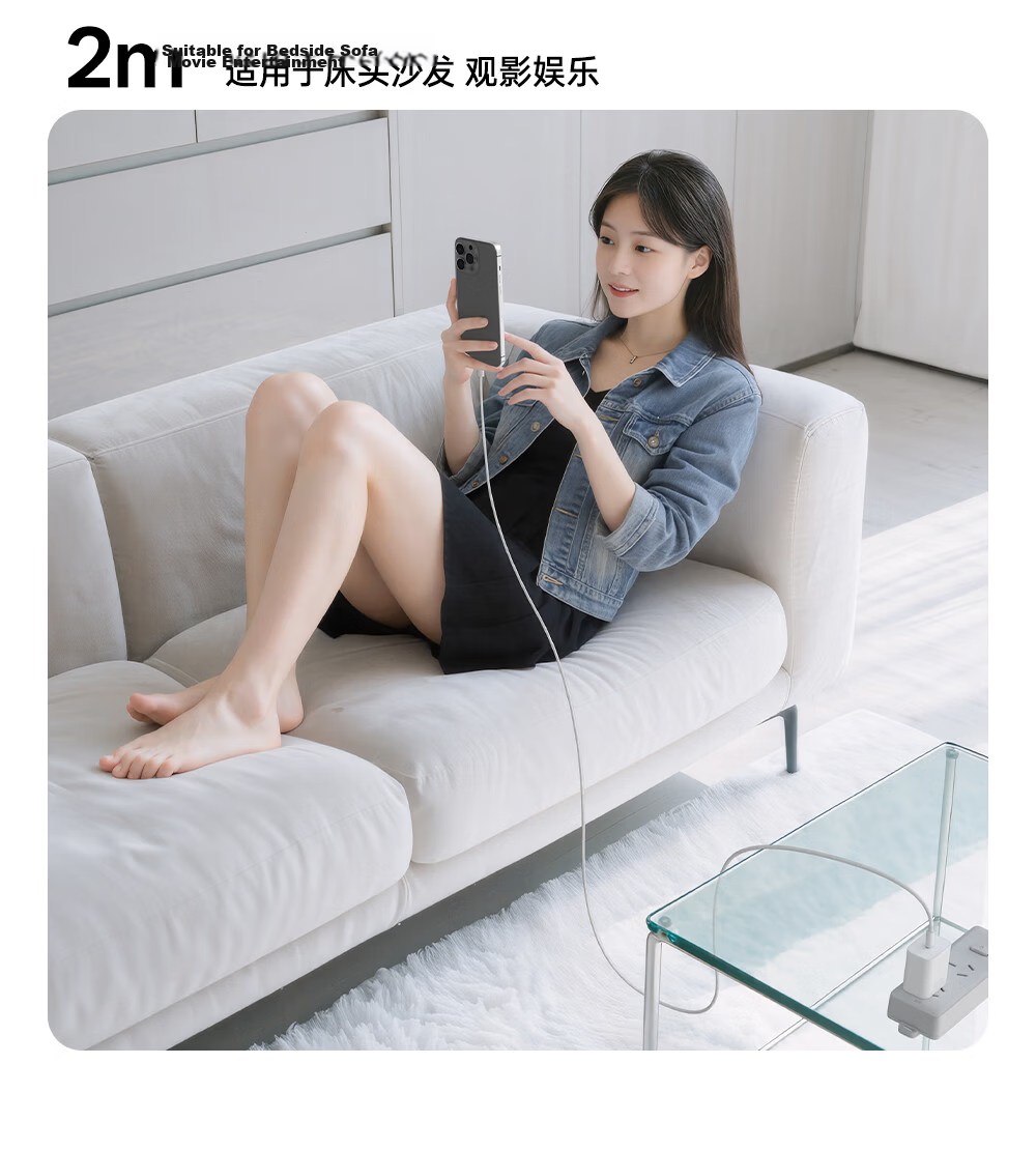 Beimo Apple Data Cable Fast Charging PD30W to Lightning Braided Cable for iPhone 14/13/12/11/XS/8 Mobile Phone Tablet Car Use 1m Black 8