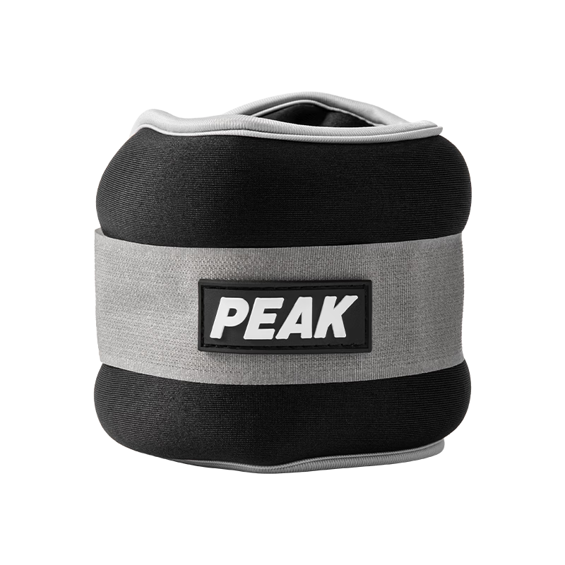 PEAK Running Weighted Sandbags, Invisible Leg And Wrist Straps for Fitness Training, Iron Sand Filled, 2 Pieces, 2KG Each