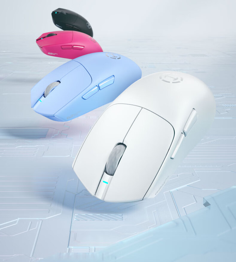 EDIFIER HECATE G2M PRO Wireless Wired Bluetooth Tri-Mode Gaming Office Mouse Dual Micro Switch Low Latency Lightweight Long Battery Life Blue 6