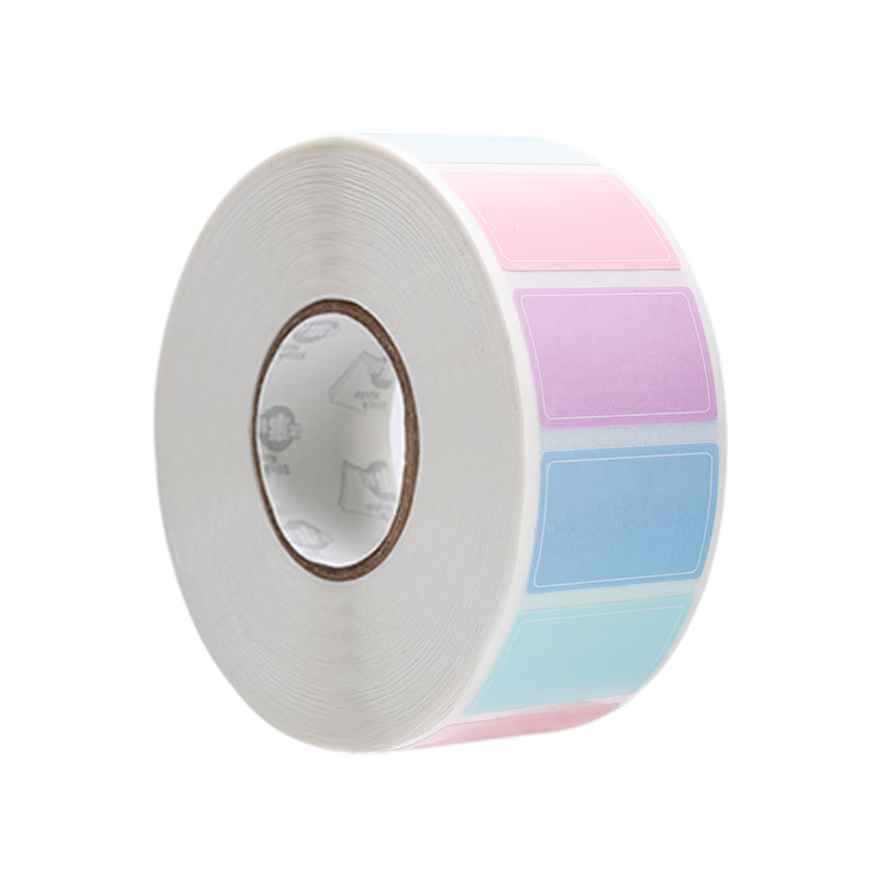 M&G 800pcs Label Stickers Sticky Notes Name Tags Adhesive Self-Adhesive Handwritten File Colorful Classification Small Markers Macaron Color YT-69