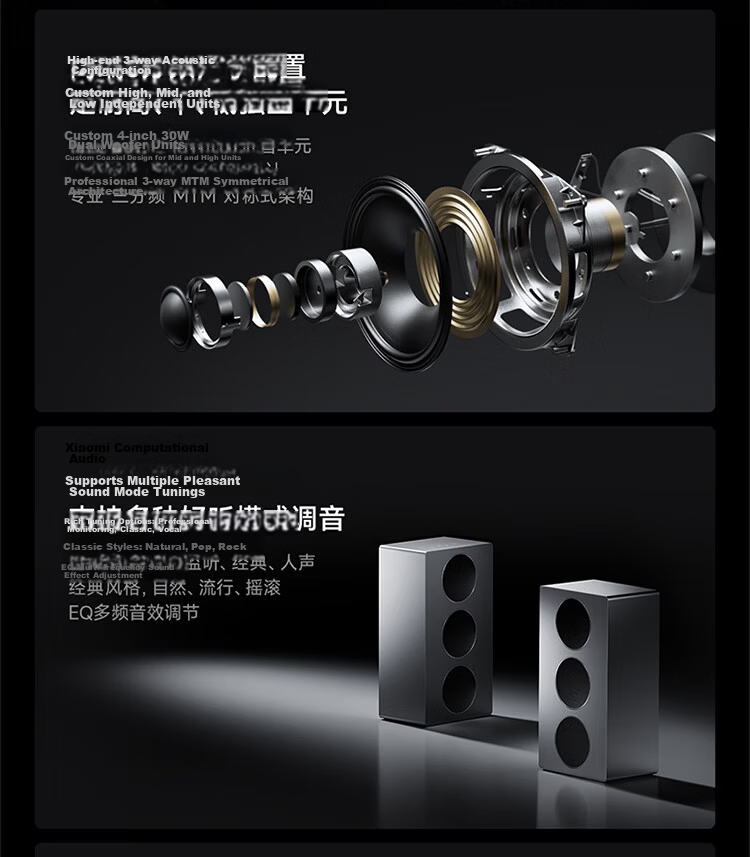 MI Xiaomi Sound 2 Max Fabric Panel 3