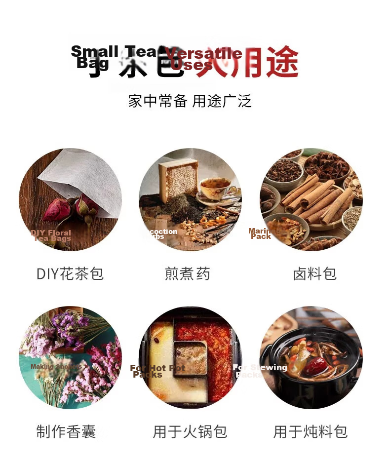 Baijie Tea Filter Bags, Disposable Tea Strainer Bags, Corn Fiber Tea Bags, Folded Style, 9*9cm, 120 Pieces 15