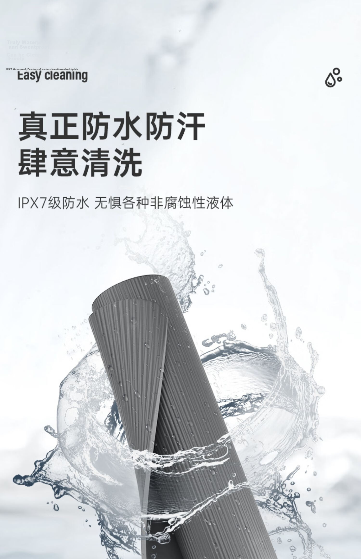 LI-NING Yoga Mat Thickened Non-Slip Shockproof Soundproof Fitness Mat for Men and Women Gray 11