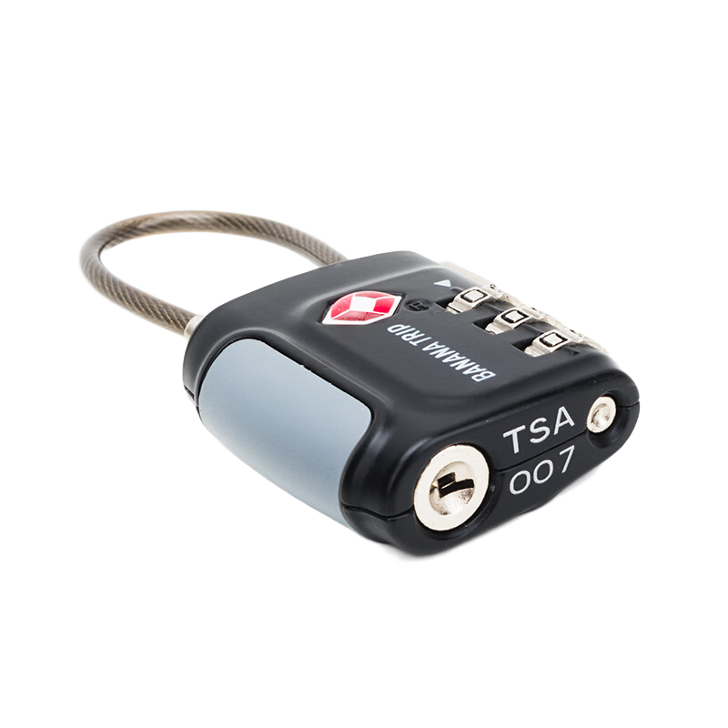 BANANA TRIP 3-Dial TSA Combination Lock for Luggage, Cabinet, Backpack, Travel Security Lock