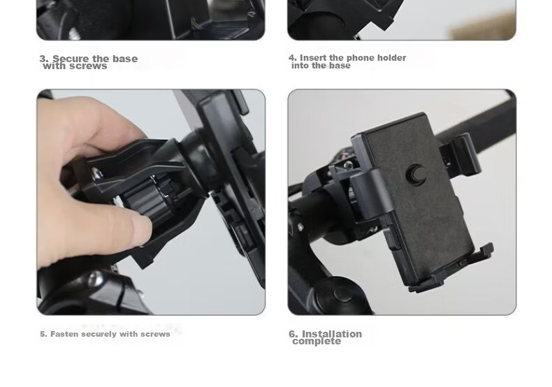 Zhicheng Truck Phone Holder Bicycle Electric Motorcycle Riding Phone Mount Rider Navigation Fixer Handlebar Model 13