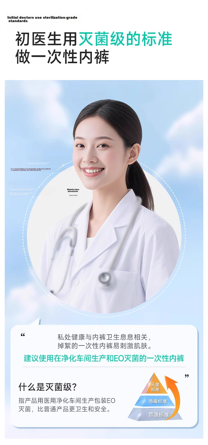 Dr. Chu Disposable High-Waist Maternity Postpartum Plus Size Sterilized Individually Packaged Wash-Free Daily Use Underwear 4