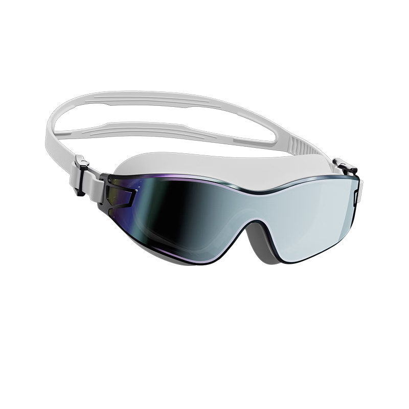 ANTA Swimming Goggles Unisex HD Anti-Fog Waterproof Professional Racing Water Eye Swimming Glasses and Swim Cap Set Non-Prescription