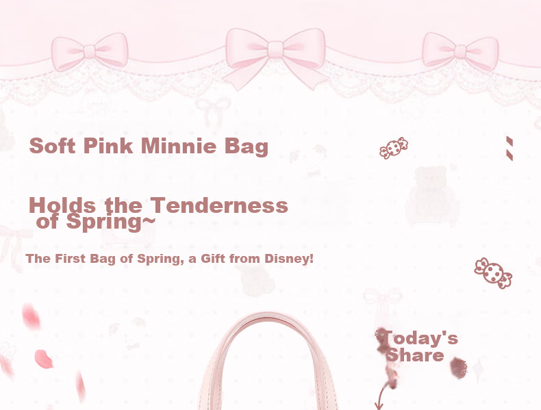 Disney Women's Bag 2026 New Stylish Crossbody Luxury Small Designer Bag Graduation Birthday Gift for Girls 1