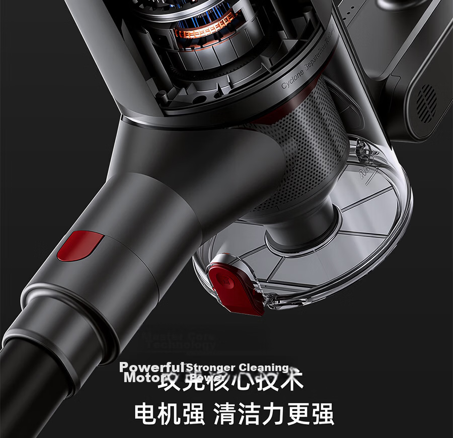 Puppy Vacuum Cleaner Home Large Suction Cordless Handheld Green Light Dust Detection Dry Wet Mopping Mite Removal Pet Hair Vacuum S006 PRO 13