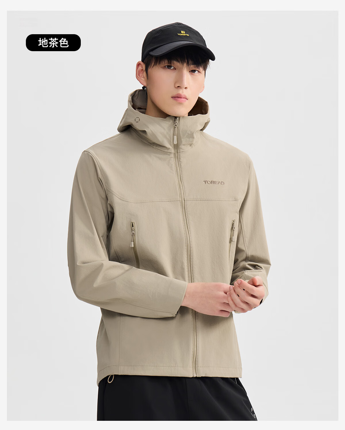 TOREAD Huang Jingyu Edition Men's 26 Softshell Jacket Cordura Fabric Windproof Professional Mountaineering Coat TAEEBO81753 20