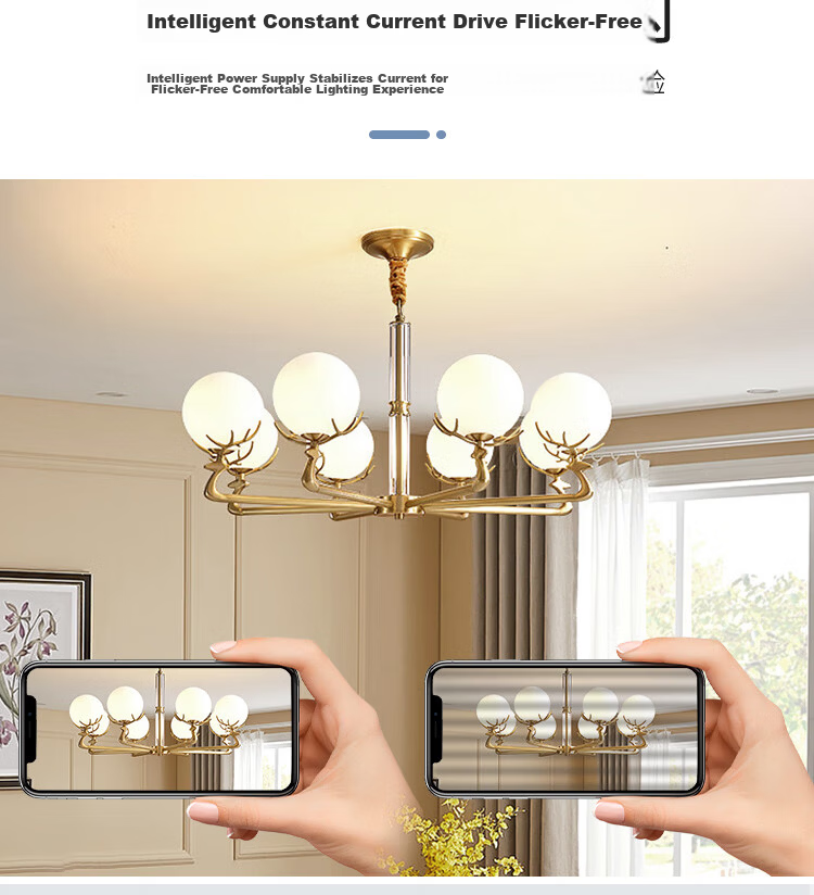 FSL Foshan Lighting LED Bulb Super Bright High CRI Energy-Saving Globe Bulb High Power E27 Screw Base 5.5W Warm White 2700K 8