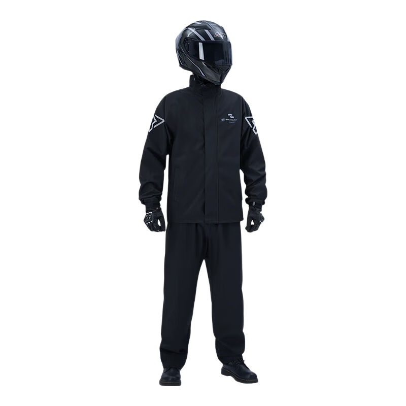 KEYRU Motorcycle Raincoat Electric Vehicle Rider Rain Suit Set Unisex Delivery Split Type Heavy Rainproof