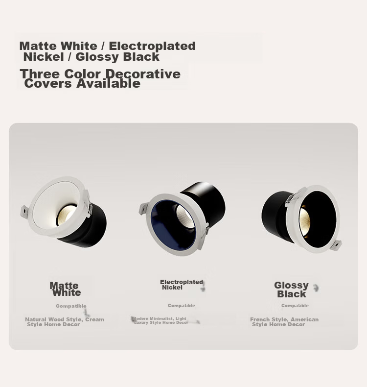 BULL T62 Embedded Hill Wall Washer Downlight Anti-Glare MH-F009N-AS White 9W 4000K 14