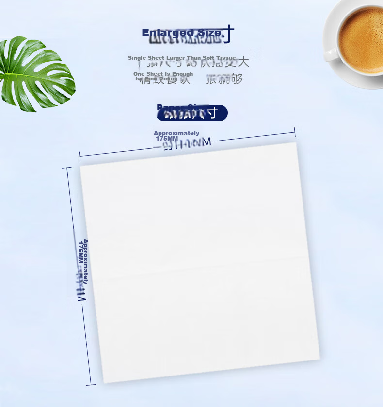 Yuanai Commercial Facial Tissue 2-Ply 40 Sheets * 240 Packs Napkins for Restaurant Hotel Business Use Boxed Facial Tissues 4