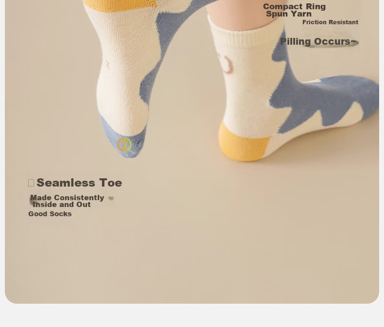 Mianqixiong Boys' Cotton Mid-Calf Socks Children's Thin Cotton Socks for Spring and Autumn Four Seasons Baby Boys' Cotton Socks Spring and Summer Mid-Calf Socks 3