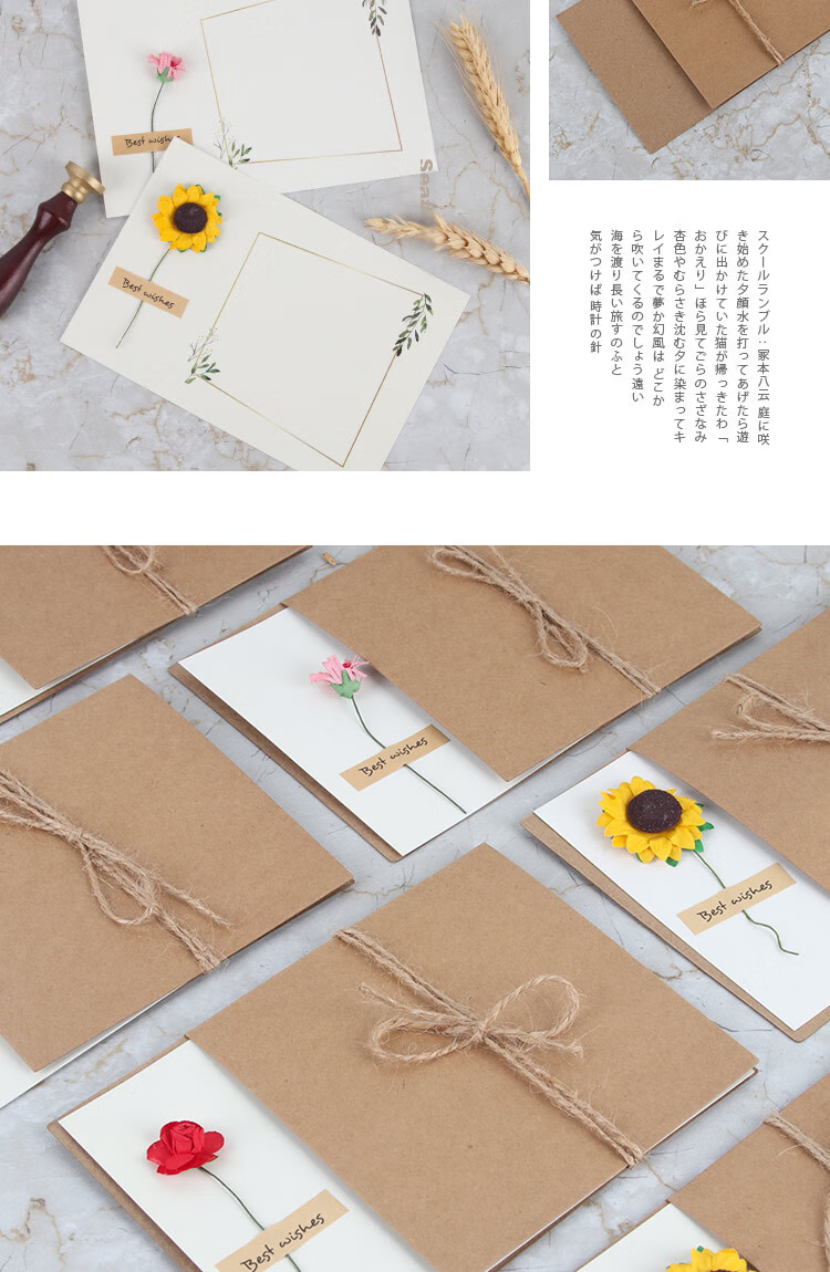 TaTanice New Cartoon Birthday Greeting Cards, Instagram-Style Wishes And Blessings Cards, Holiday Party Favors, Small Pack of 30 6