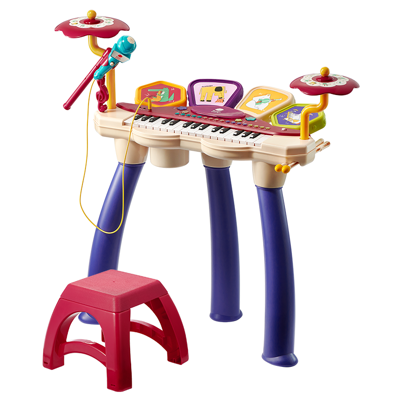 Babycare Children's Piano Electronic Keyboard Beginner Playable Multifunctional Baby Music Toy Gift Bluetooth Birthday Gift