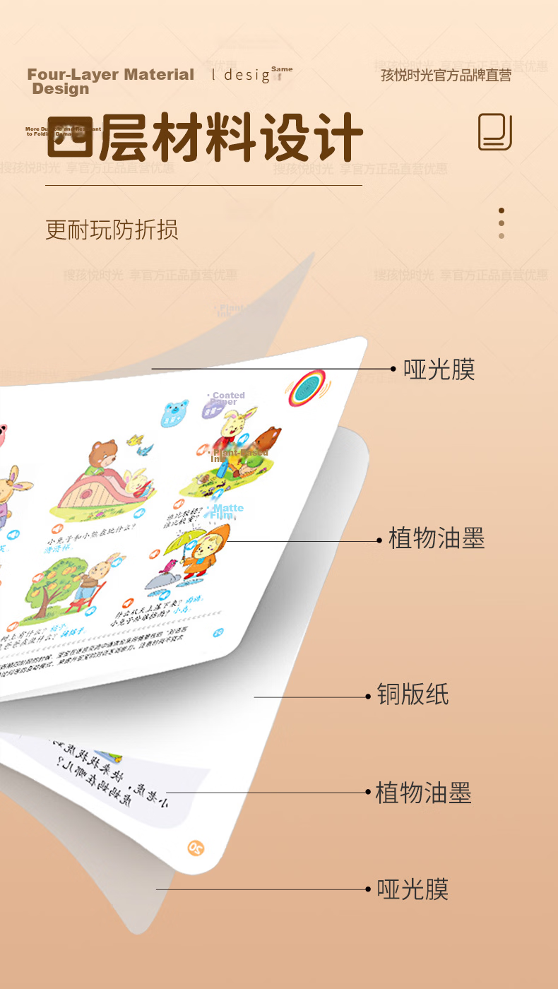 Haiyue Starry Sky Baby Talking Sound Book Early Education Language Enlightenment Children's Toy Finger Reading Machine Sound Book Birthday Gift 9