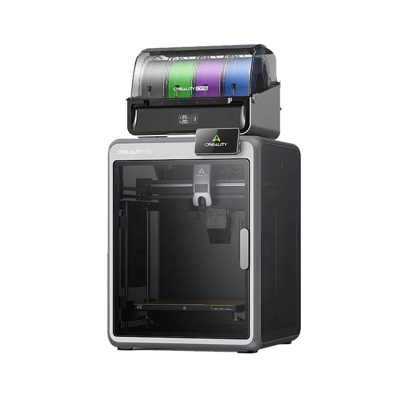 Creality K2 Pro Combo 3D Multi-Color Printer Large Size FDM Desktop High Precision High Speed AI Monitoring Fully Automatic Leveling Active Chamber Temperature Control