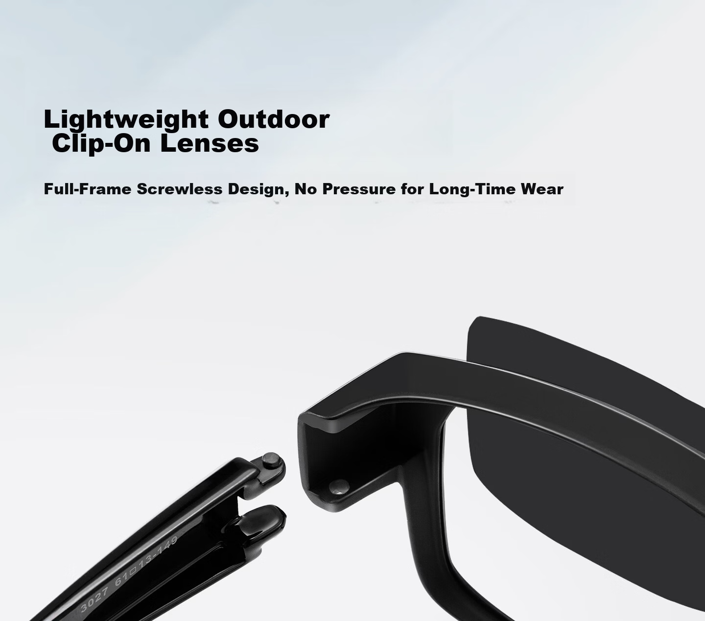 CAPONI Prescription Sunglasses Clip-On Photochromic Polarized HUD Display Day and Night Driving Glasses for Men 18
