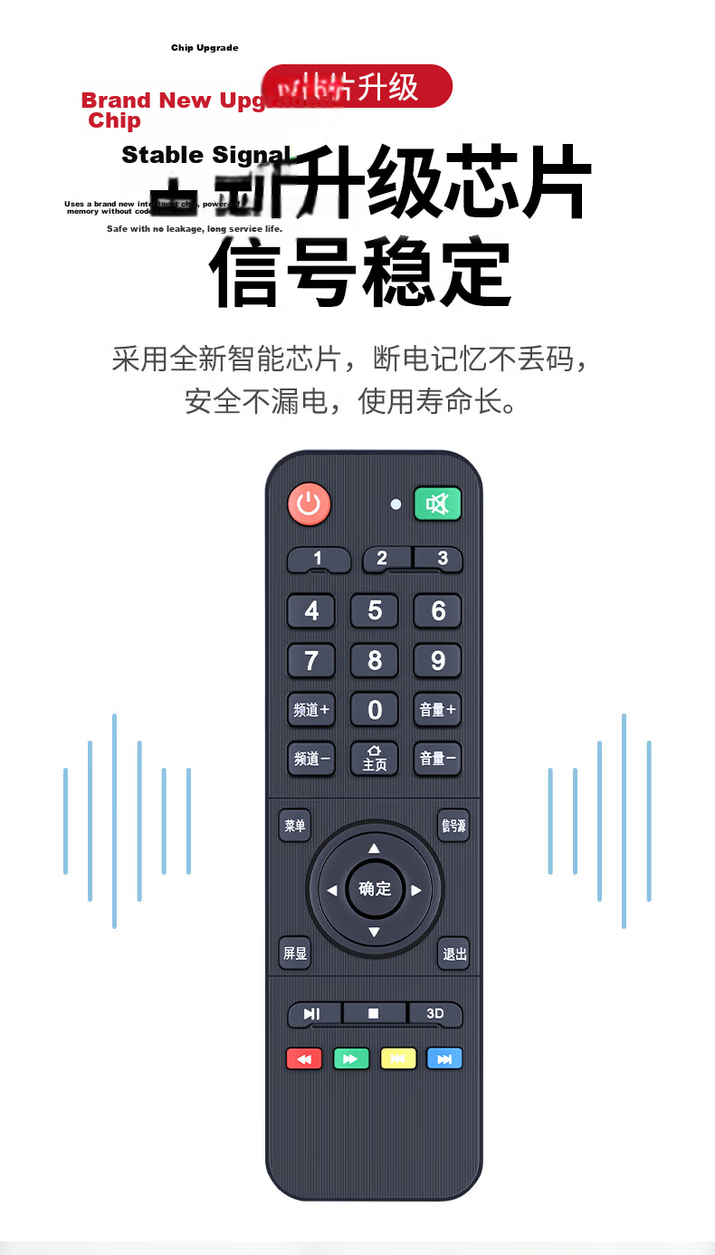 Accoona Universal Remote Control for Ace TV XY800 LC-33D 888 800 Compatible with Samsung Network Assembled LCD Aliyun KCAI Ace Kexun Xiaxin 6