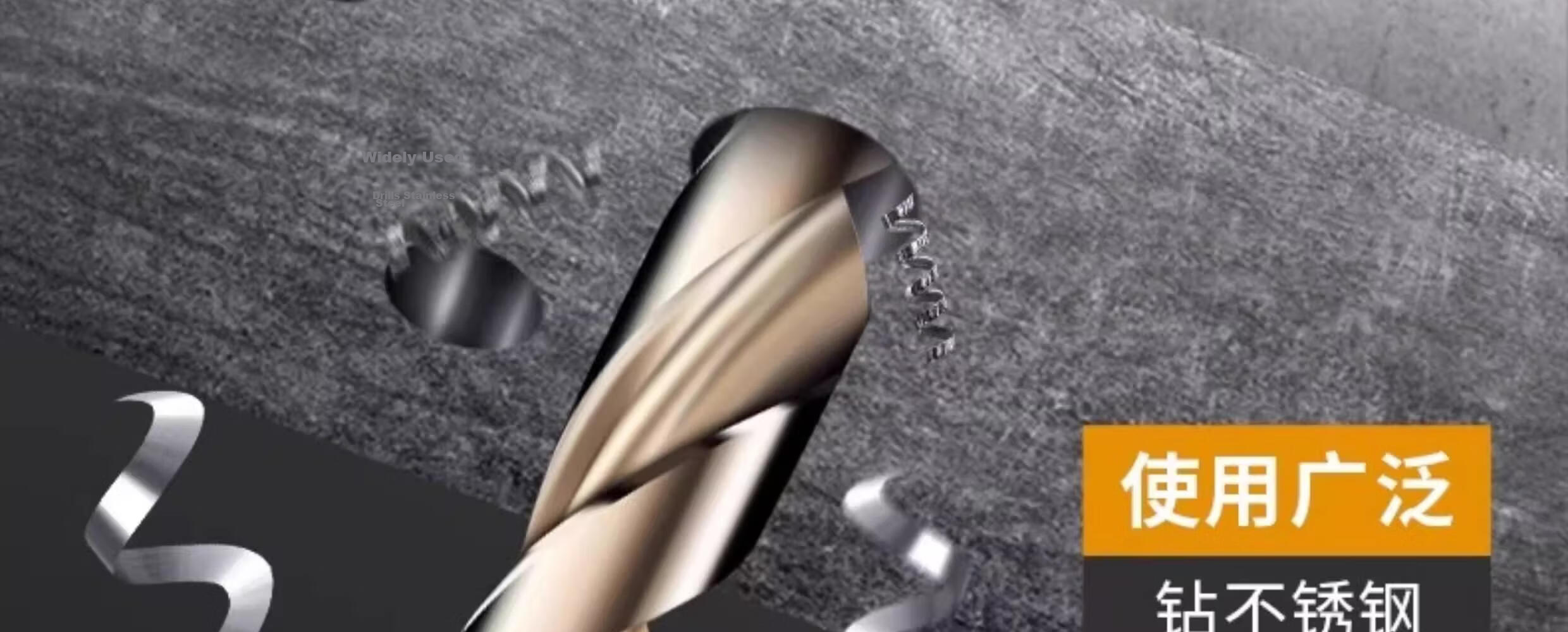 Yanran Titanium Coated Twist Drill Bit Set 13-Piece for Drilling Thin Metal Plastic Wood Standard Hardness 5A 22