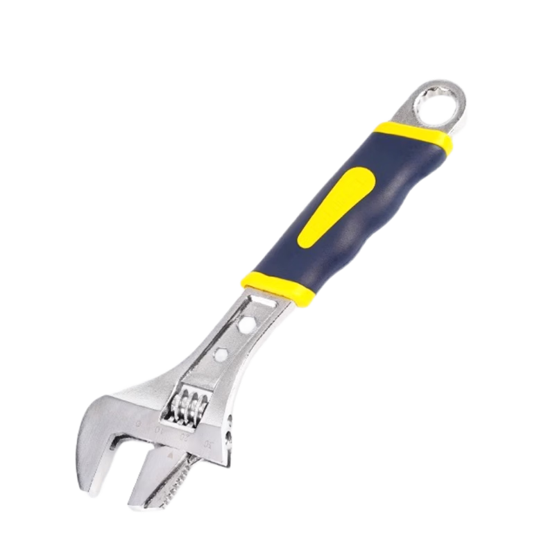 Great Wall Industrial Adjustable Wrench Multi-Purpose Pipe Wrench Large Opening Bathroom Wrench 200mm 8 Inch 302112