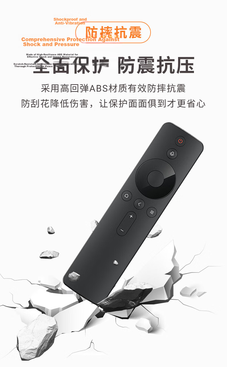 Dongpu Compatible TCL MiaoKong Infrared TV Remote Control RC701A Original Remote Customizable Buttons Quick Access Keys One-Key Source Switching Smart Remote Control 14
