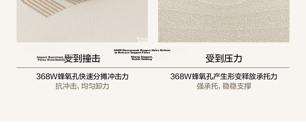 Beiyi Baby PU Thickened Anti-Fall Honeycomb Oxygen Cotton Foldable Crawling Mat PE Material 150*180*4cm 21