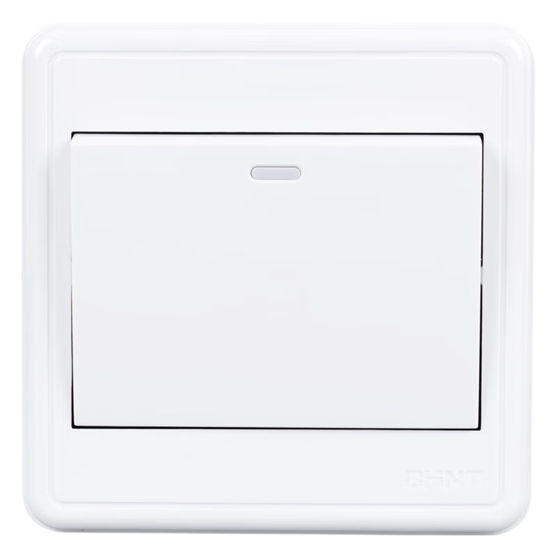 CHNT Surface Mounted Switch Socket Panel 1C Series Single Gang Single Control Switch