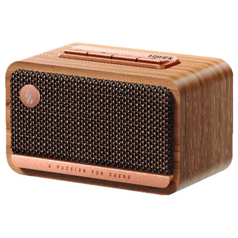 EDIFIER M130 High-Quality Retro Bluetooth Portable Speaker Desktop Wooden Stereo Surround Long Battery Life Exquisite Gift Box Wood Grain Graduation Gift