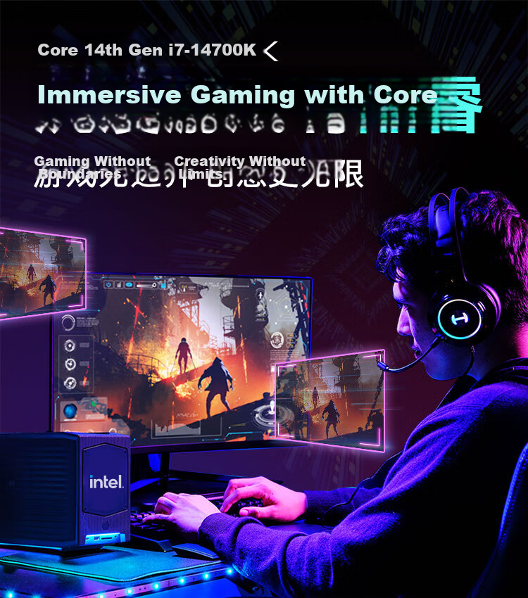 Intel Core i7-14700K 14th Gen 20-Core 28-Thread Desktop CPU Boxed Processor Five-Year Warranty Gaming Office 1