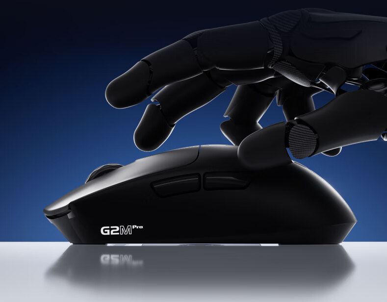 EDIFIER HECATE G2M PRO Wireless Wired Bluetooth Tri-Mode Gaming Office Mouse Dual Micro Switch Low Latency Lightweight Long Battery Life Blue 13