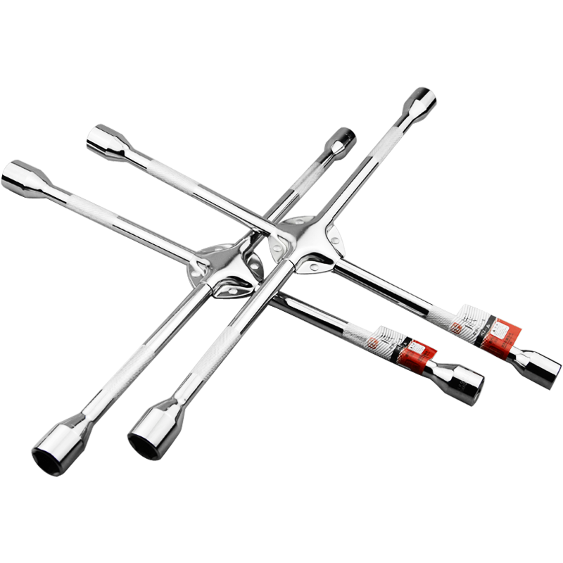 JERXUN Car Tire Wrench Hex Socket Wrench Tire Removal Wrench Extended Cross Wrench Tire Changing Tool
