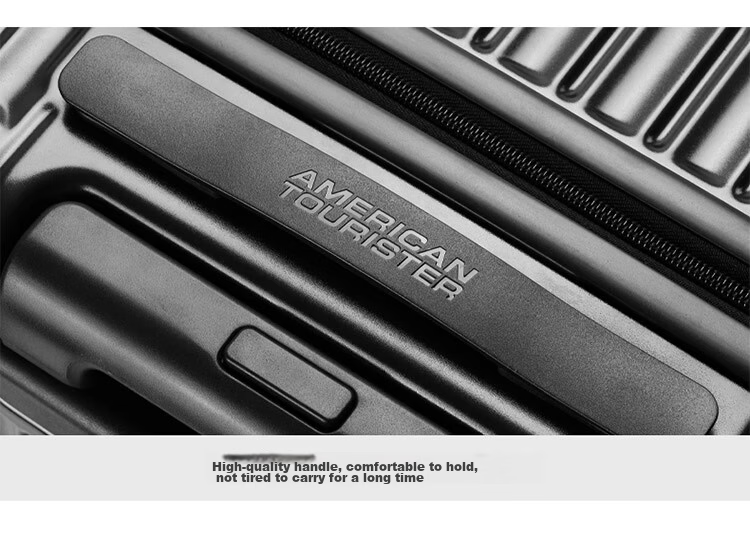 AMERICAN TOURISTER Luggage, 28-Inch Trolley Suitcase, Large Capacity Travel Case, Business-Style High-Quality Student Password Lock Suitcase, NL7 Blue 14